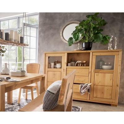 MassivHolz »Vita« Highboard natur Image