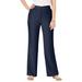 Plus Size Women's Tummy Control Bi-Stretch Bootcut Pant by Jessica London in Navy (Size 30 W)