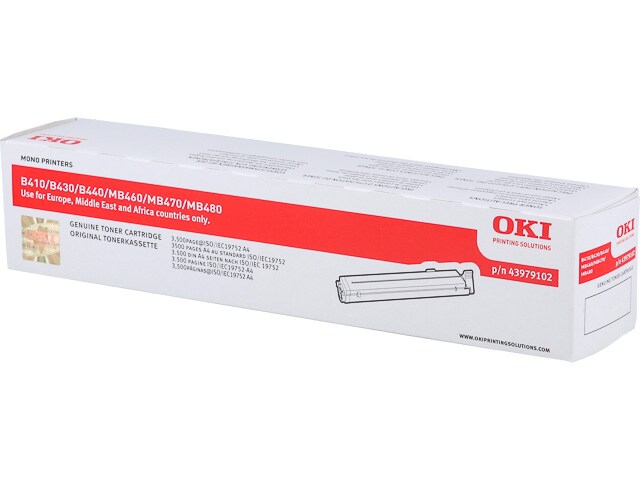 Laser/Kopierer OKI 43979102 OKI B410 TONER BLACK Image