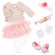 Our Generation BD30308Z Barbie Puppen Outfit Musikerin mit Tutu und Trompete, Einfarbig, Bunt