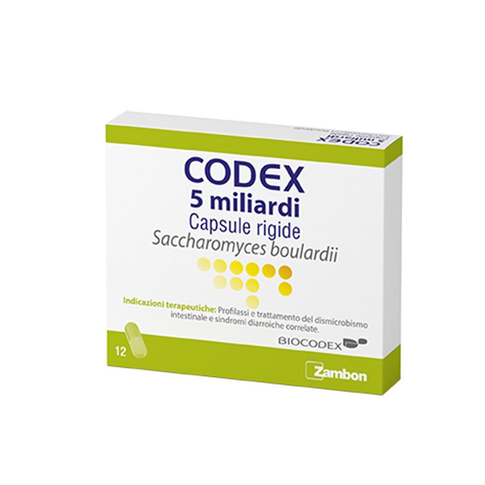 Codex 5 Miliardi Capsule Rigide 12 pz rigide