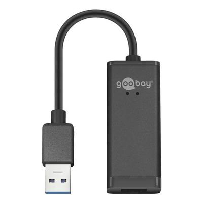 Netzwerkkonverter USB 3.0 zu Gigabit Ethernet, goobay