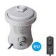 Lasamot 110V-240V Pompe de Filtre de Piscine électrique Pompe de Piscine et kit de Filtre pour piscines Hors Terre Outil de Nettoyage à Circulation d'eau