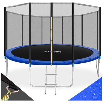 Trampoline with safety net - 8ft trampoline, kids trampoline, garden trampoline - 427 cm