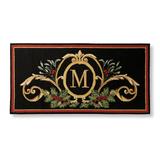 Feliz Monogrammed Door Mat - 30" x 48", E - Frontgate