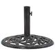 vidaXL Umbrella Base Bronze 12 kg 48 cm Cast Iron