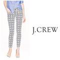 J. Crew Jeans | Final Salej. Crew Print Toothpick Ankle Jeans | Color: Blue/White | Size: 25