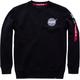 Alpha Industries Space Shuttle Sweat-shirt, noir, taille XS