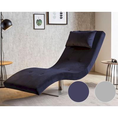 SalesFever »Tiara« Relaxliege Chaiselongue blau / B 60 x H 82 x T 170 cm Image