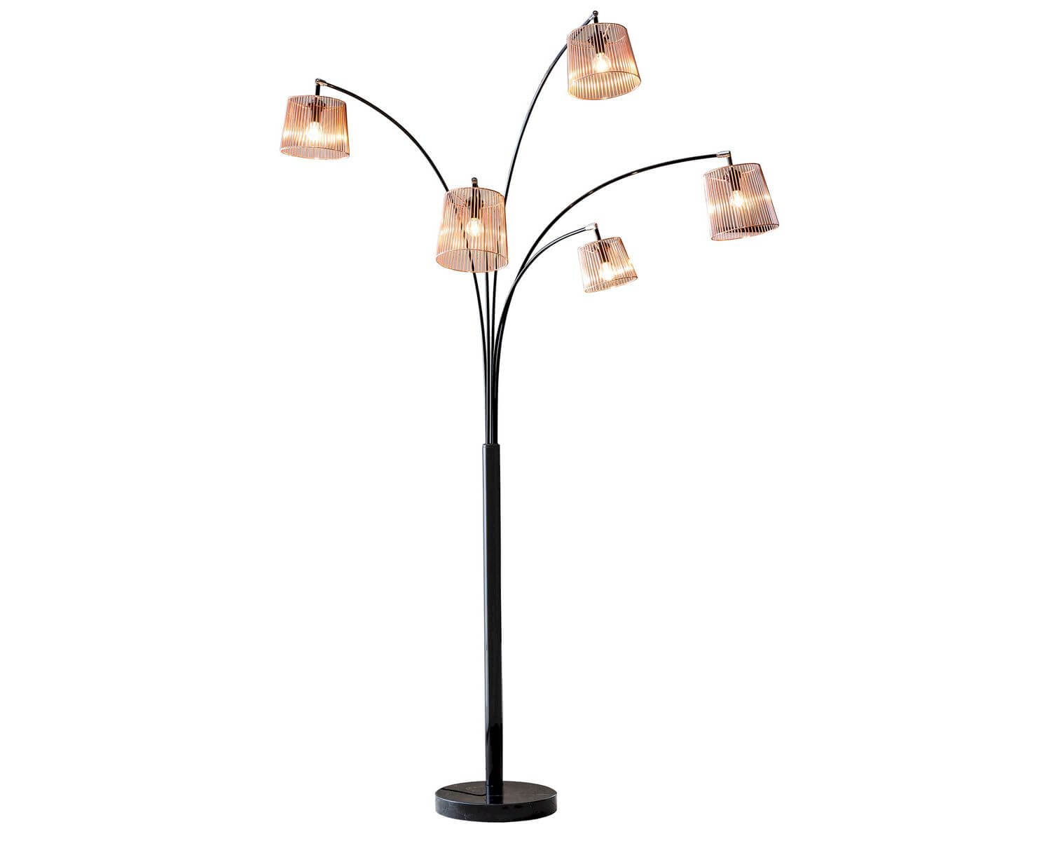 SalesFever »Five Fingers« Stehleuchte kupfer 213 cm