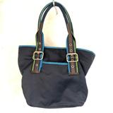 American Eagle Outfitters Bags | American Eagle Small Summer Canvas Tote Bag | Color: Blue/Green | Size: Os