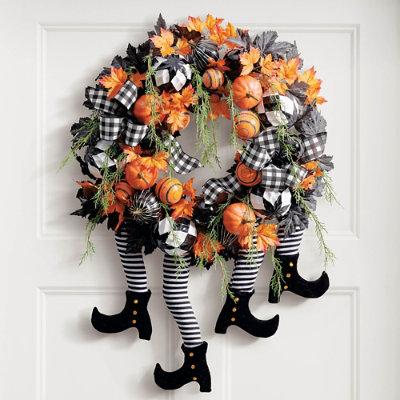 Witch Legs Wreath - 28