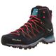 Salewa WS Mountain Trainer Lite Mid Gore-TEX Damen Trekking- & Wanderstiefel, Blau (Premium Navy/Blue Fog), 40.5 EU