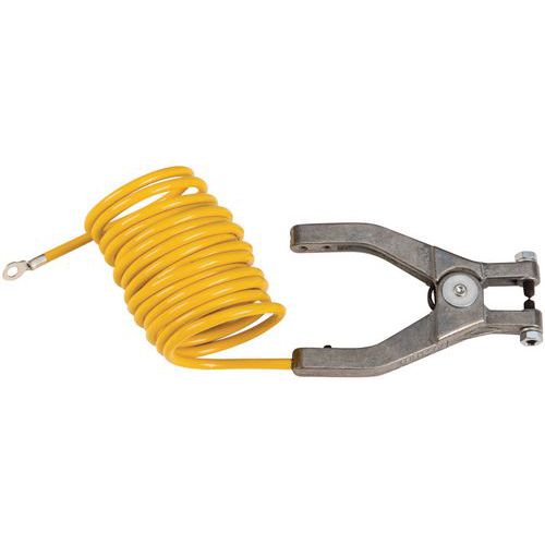 cable de terre flexible isole antistatic 3m
