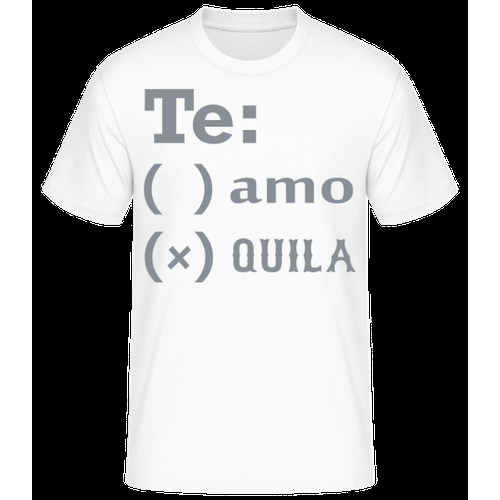 Te Amo Tequila - Männer Basic T-Shirt