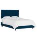 Tufted Bed by Skyline Furniture in Premier Navy (Size QUEEN)