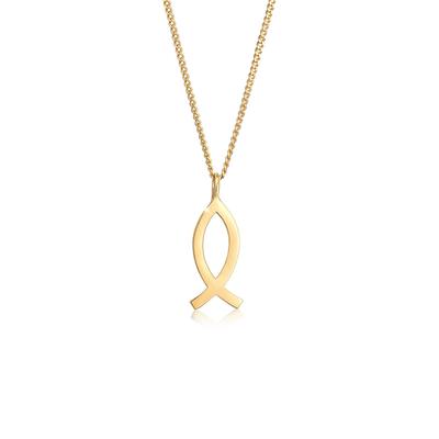 Elli - Kinder Fisch Symbol Christlich Religion 925 Silber Ketten 1 ct Damen Image