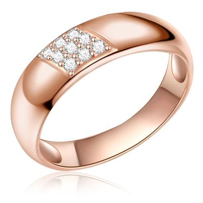 Rafaela Donata Ring Sterling Silber Zirkonia in Roségold 58 Damen Image