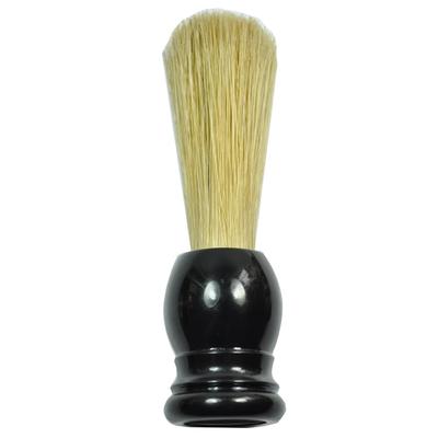 Golddachs Barbier-Rasierpinsel schwarz Schweineborste Herren