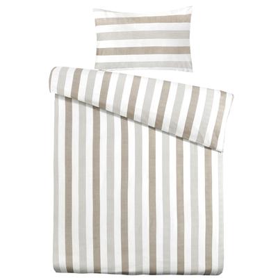 Gallazzo Bettwäsche 1300 - Taupe 1x 140cm x 240cm / 60cm 70cm