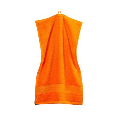 grace grand spa Gäste-Handtuch 3er-Pack Avantgarde mit breiter Webbordüre orange