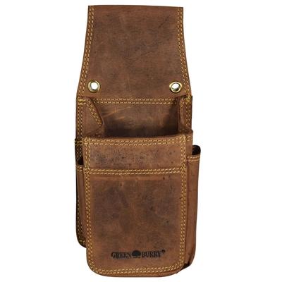 Greenburry Vintage Gürteltasche Leder 14,5 cm braun Braun Herren