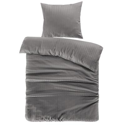 Gallazzo Bettwäsche 1600 - Grau 1x 140cm x 240cm / 60cm 70cm