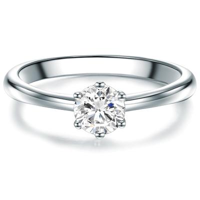 Trilani - Ring aus Sterling Silber in Silber mit Zirkonia Ringe 1 ct Damen