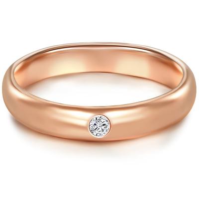 Trilani - Ring aus Sterling Silber in Roségold mit Zirkonia Ringe 1 ct Damen Image