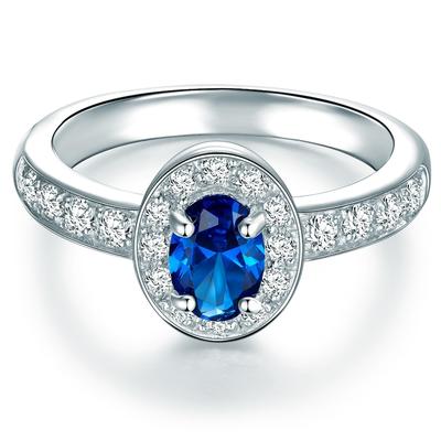 Trilani Ring aus Sterling Silber in mit Zirkonia 60 Damen Image