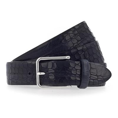 b.belt Gürtel Leder 80 cm Violett Damen