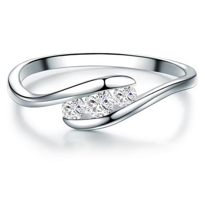 Trilani - Ring Sterling Silber Topas in Silber Ringe 1 ct Damen (42.99 € / 1 ct) Image