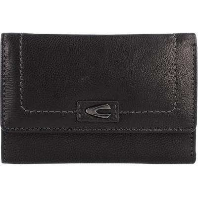 camel active Tarma Geldbörse RFID Leder 14 cm black Schwarz Damen Image