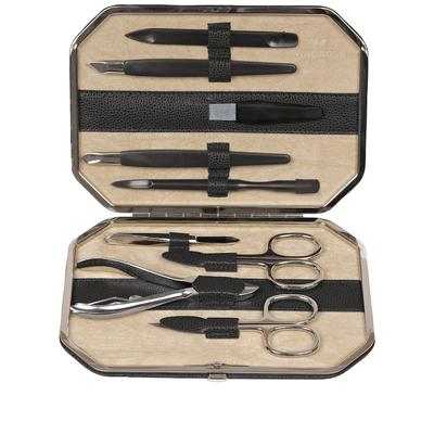 Windrose - Manikürset Beluga mit Metallrahmen Nägel kürzen 1 ct Schwarz Damen Image