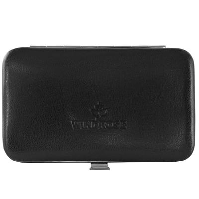 Windrose Merino Manicure-Set 11 cm schwarz Schwarz Damen