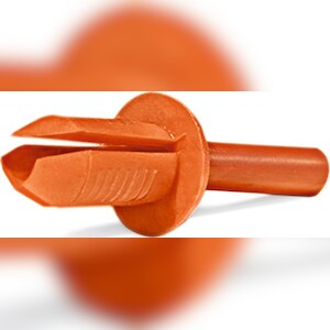 500 Stk. HellermannTyton Spreizniet HTWD-R6 181-42500 Image