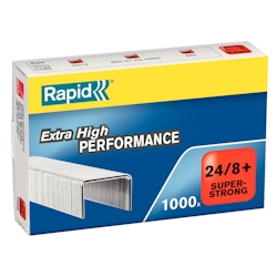 Rapid Heftklammern 24/8+mm Super Strong, verzinkt, 1000 Stück Image