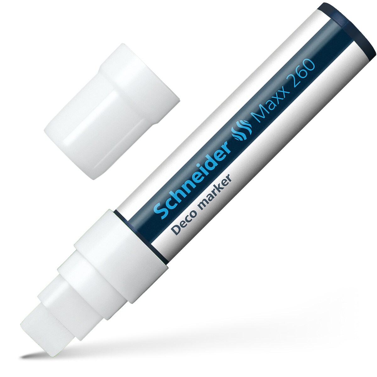 Schneider Maxx 260 Non-permanent Deko-Marker Weiß Extra Breit Keilspitze 15 mm Image