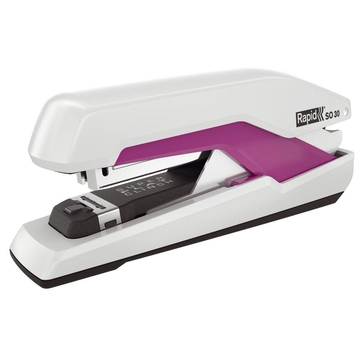 Heftgerät Supreme SO30 - Metall, 30 Blatt, weiß/pink Image