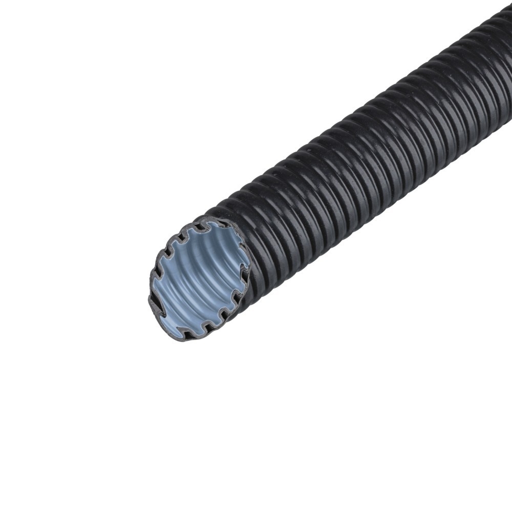 50 Mtr. Fränkische Kunststoff-Wellrohr schwer FFKuS-ES-F-UV16 sw 25410016 Image