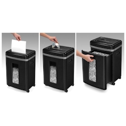 Fellowes Aktenvernichter Microshred 450M, Mikropartikel Image