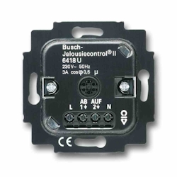 Busch-Jaeger Jalousiesteuerung, Unterputz, schwarz, glänzend, 690W Image