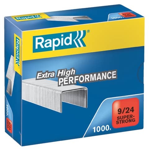 Heftklammern 9/24mm Super Strong, verzinkt, 1000 Stück Image