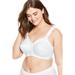 Plus Size Women's Exquisite Form® Fully® Original Support Wireless Bra #5100532 by Exquisite Form in White (Size 48 DD)