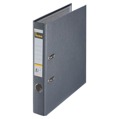 Bene No.1 Power Schmal Ordner DIN A4 52 mm Grau 2 Ringe 291600 PP (Polypropylen) Hochformat Image