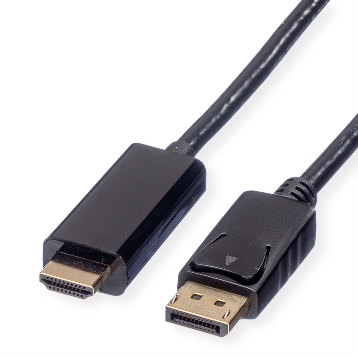 ROLINE DisplayPort Kabel DP - UHDTV, ST/ST, schwarz, 5 m Image