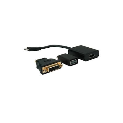 VALUE Display Adapter USB Typ C - VGA + HDMI + DVI Image