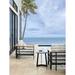 Tommy Bahama Outdoor South Beach Lounge Chair in Black/Brown/Gray | 32.5 H x 34.75 W x 36.5 D in | Wayfair 3940-11-41