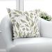 Talamantes Floral Throw Pillow Polyester/Polyfill blend in Brown Laurel Foundry Modern Farmhouse® | 18 H x 18 W x 4 D in | Wayfair