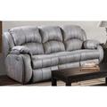 Southern Motion Cagney 89" Pillow Top Arm Reclining Sofa Polyester in Gray | 41 H x 89 W x 40 D in | Wayfair 705-61P 186-14